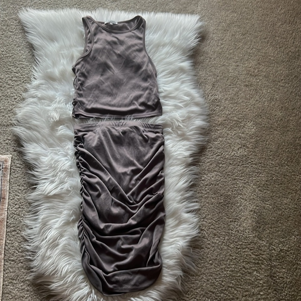2pc skirt set